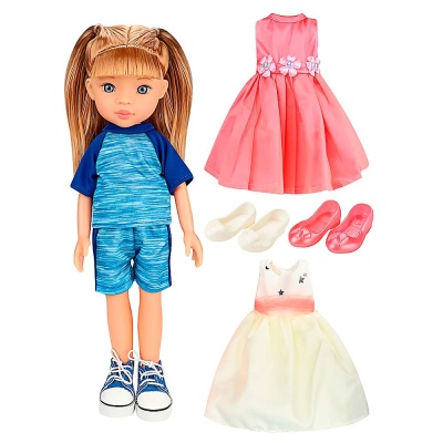 Кукла роза 33 см одежда Рыжий кот ИК-0404 1